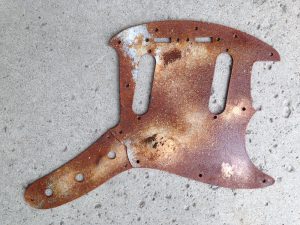 Metal Mustang Pickguard