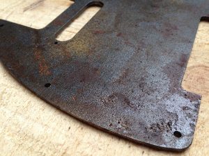 recycled metal telecaster