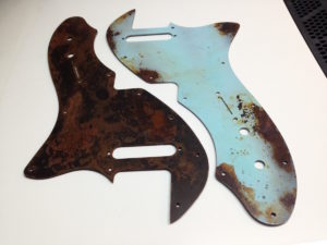 painted tele pickguards