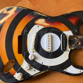 Zakk wylde bullseye graphic for your guitar