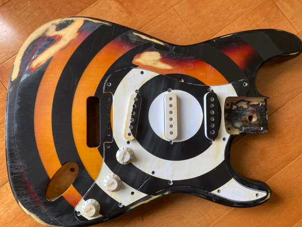 Zakk wylde bullseye graphic for your guitar