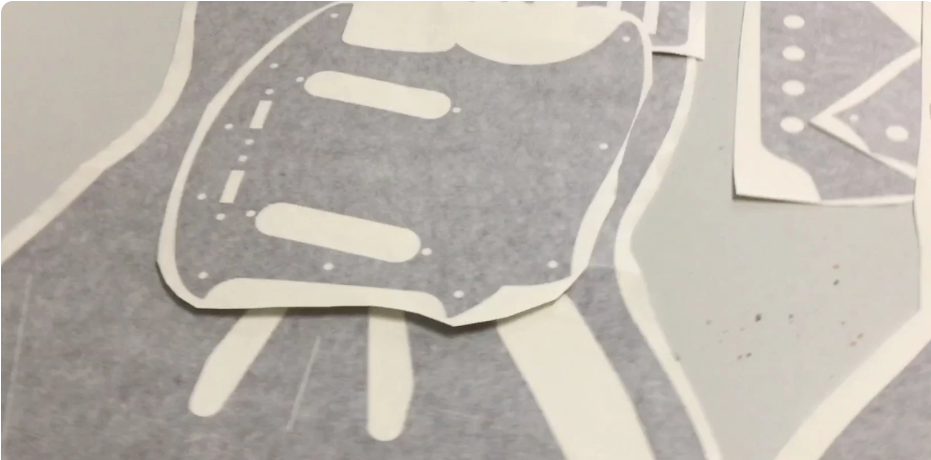 Mustang Guitar Vinyl Routing Template. Neck and pickguard plans included. Ships Free. - Image 3