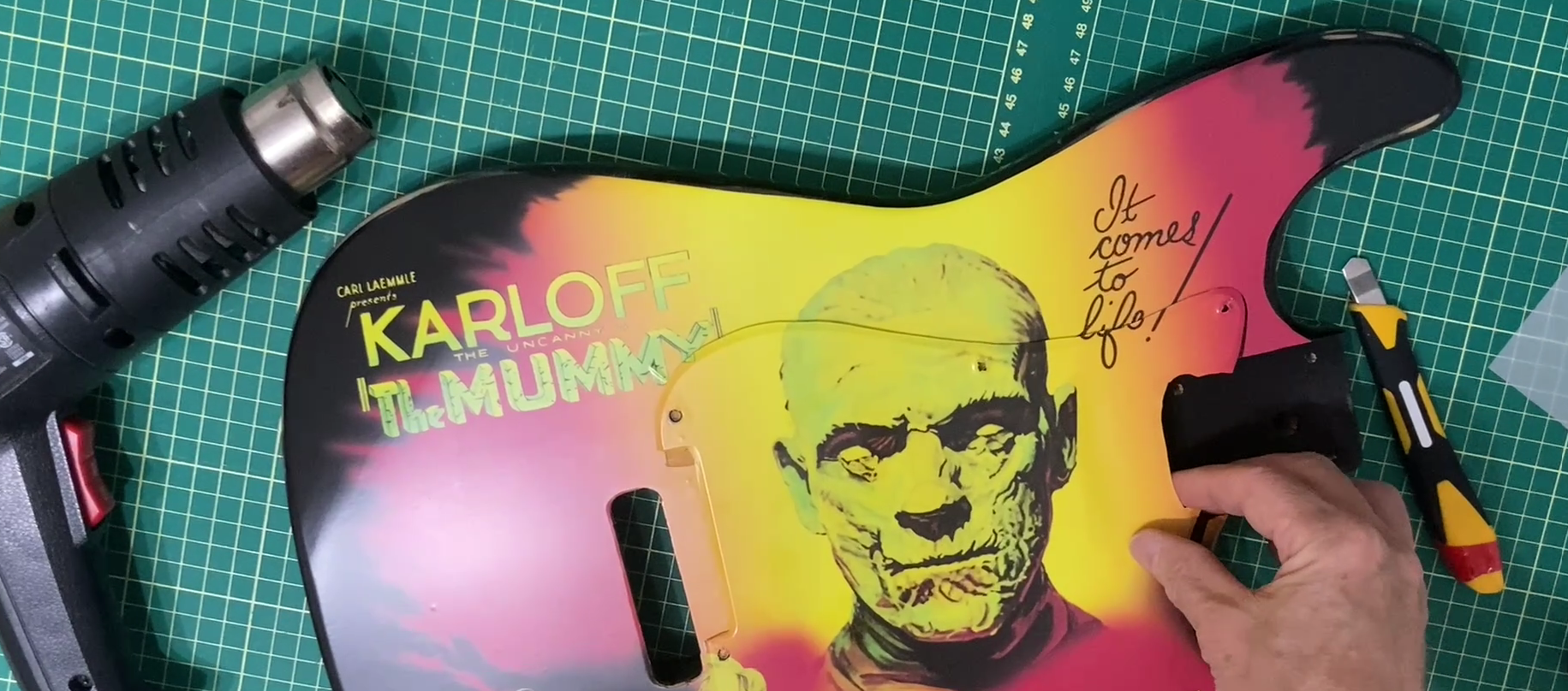 The Mummy Guitar