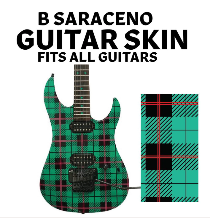 Blues saraceno guitar wrap
