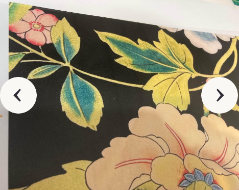 1988 JEM style Floral Guitar Wrap, High-Def Floral Cloth Pattern Sticker Print. - Image 5